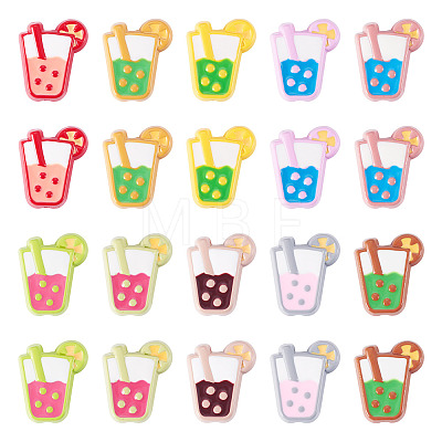 20Pcs Opaque Acrylic Beads OACR-TA0004-69-1