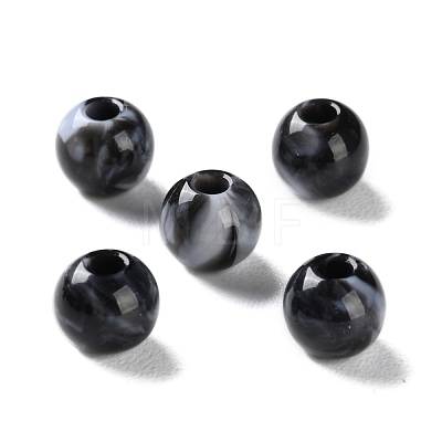 Opaque Acrylic Beads OACR-M015-12C-1