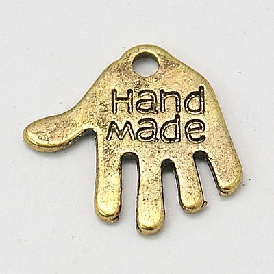Tibetan Style Alloy Charms K095I031-1