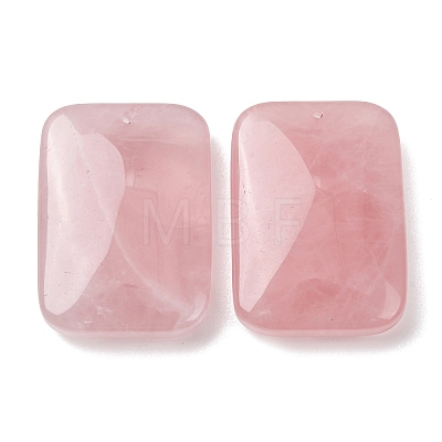 Natural Rose Quartz Pendants GG-CBA04F4-04D-1