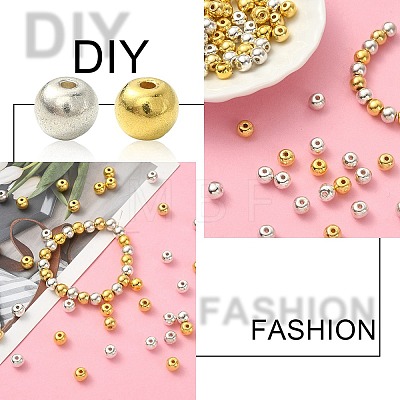 100Pcs 2 Colors Alloy Beads FIND-YW0004-05-1