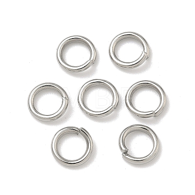 Tarnish Resistant 304 Stainless Steel Open Jump Rings STAS-E067-07-6mm-1