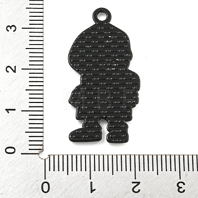 Halloween Alloy Enamel Pendants ENAM-M220-02J-B-1