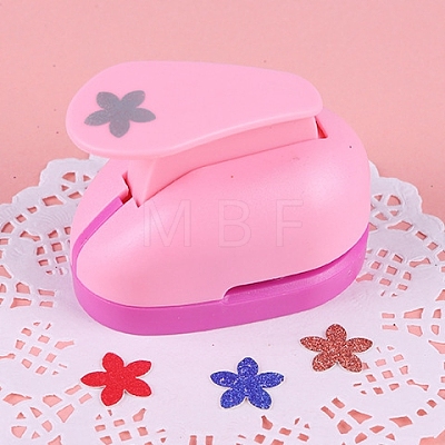 Mini Plastic Craft Punch Sets TOOL-WH0130-22H-B-1