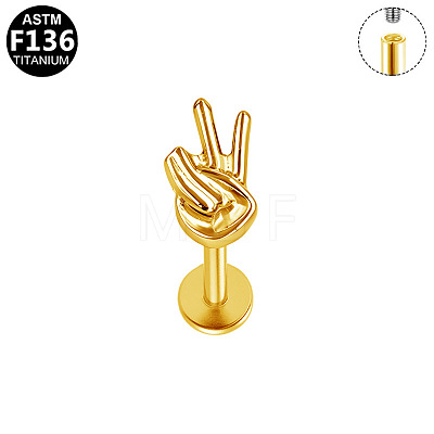 Titanium Alloy Cartilage Earrings WGB6E32-03-1