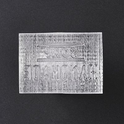 Clear Acrylic Soap Stamps with Big Handles DIY-XCP0003-88B-1
