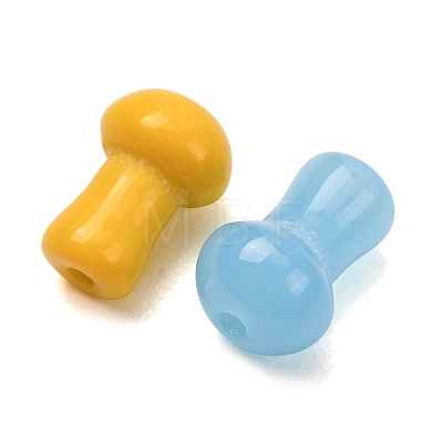 Transparnt & Opaque Glass Beads GL-CBA1F09-02-1