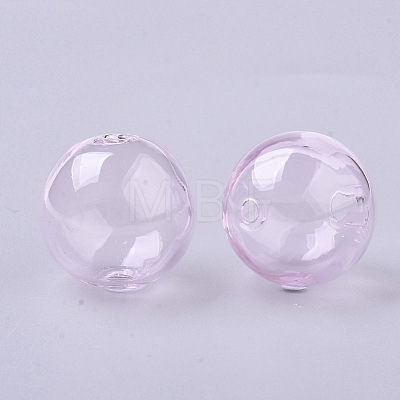 Handmade Blown Glass Beads BLOW-T001-32B-07-1