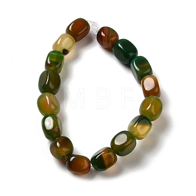 Natural Agate Beads Strands G-H295-A01-10-1