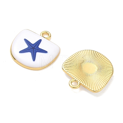 Printed Brass Pendants KK-CBAF9BC-04G-1
