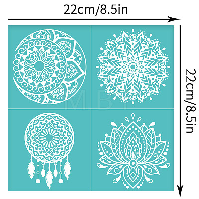 Self-Adhesive Silk Screen Printing Stencil DIY-WH0527-005-1