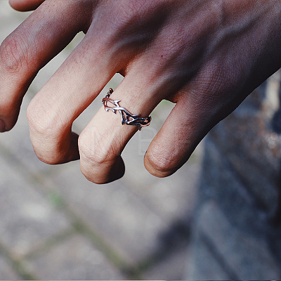 Alloy Finger Rings for Men FS-WG84CFA-01-1