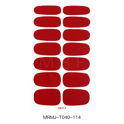Full Cover Nail Art Stickers MRMJ-T040-114-1