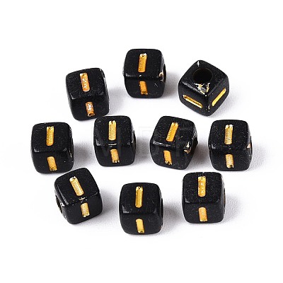 Opaque Acrylic Beads SACR-T035-20I-1