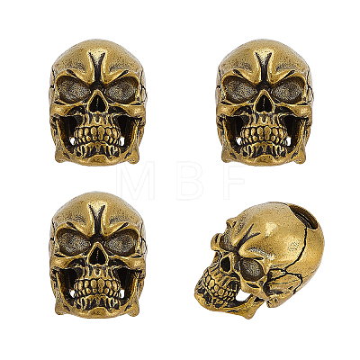 4Pcs Brass European Beads KK-OC0001-80-1