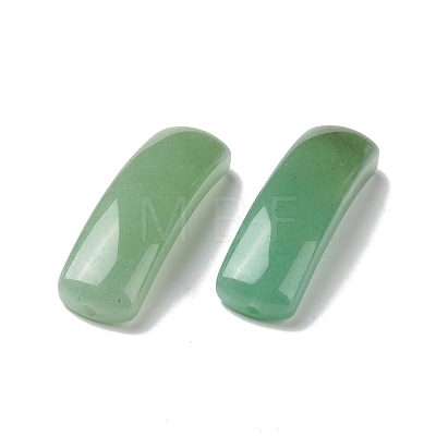 Natural Green Aventurine Connector Charms G-D460-02C-1