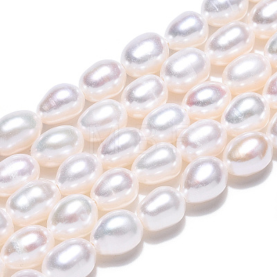 Natural Cultured Freshwater Pearl Beads Strands PEAR-N012-05U-1