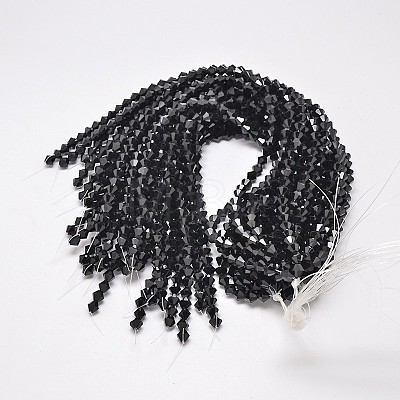 Opaque Solid Color Imitation Jade Glass Beads Strands LS-EGLA-A039-P3mm-D17-1