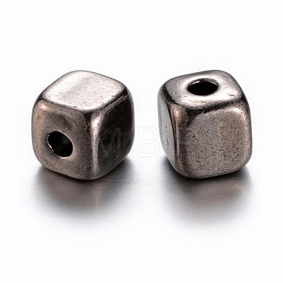 Tibetan Style Alloy Spacer Beads LS-K0NP1051-1