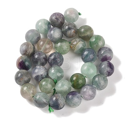 Natural Fluorite Beads Strands G-P530-B04-05-1