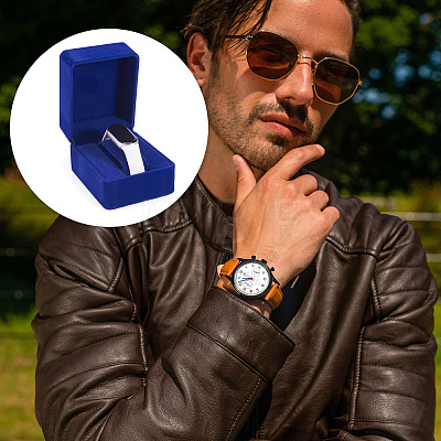 Velvet Single Watch Package Boxes CON-TADJ0001-02A-1