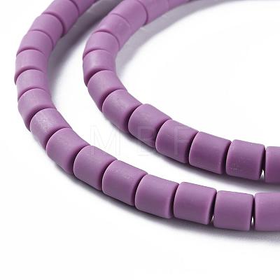 Polymer Clay Bead Strands CLAY-T001-C51-1