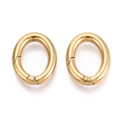 304 Stainless Steel Spring Gate Rings STAS-N115-72A-G-1