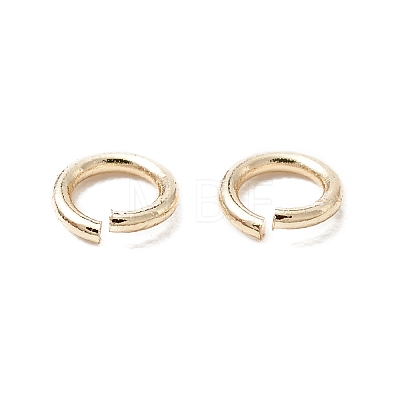 Brass Jump Rings X-KK-WH0060-01A-G-1