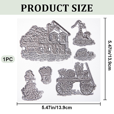 Clear Silicone Stamps DIY-WH0504-60B-1