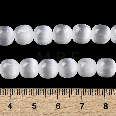 Natural Selenite Beads Strands G-B103-A01-06-1