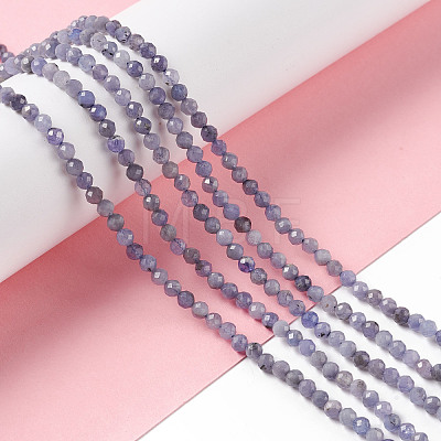 Natural Tanzanite Beads Strands G-F717-17A-1