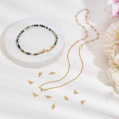 16Pcs Brass Spring Ring Clasps KK-PH0012-87-1