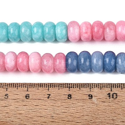 Natural White Jade Beads Strands G-Q613-01F-41-1