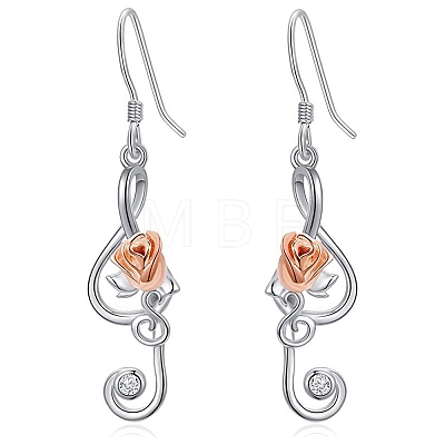 Alloy Dangle Earring PW-WG42387-01-1