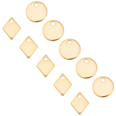 Unicraftale 304 Stainless Steel Charms STAS-UN0006-08G-1