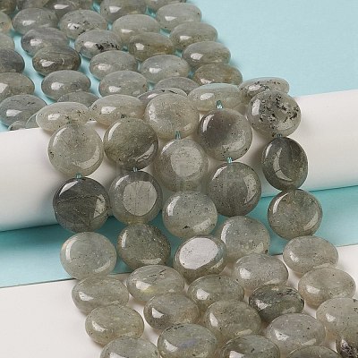 Natural Labradorite Beads Strands G-M403-C09-01-1