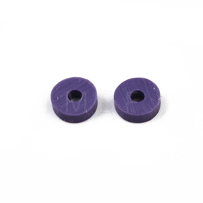 Handmade Polymer Clay Beads CLAY-R067-8.0mm-B03-1