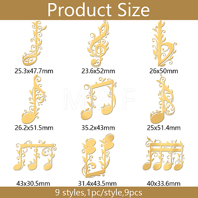 Nickel Decoration Stickers DIY-WH0450-162-1