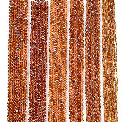 Electroplate Glass Beads Strands EGLA-A044-T6mm-L04-1