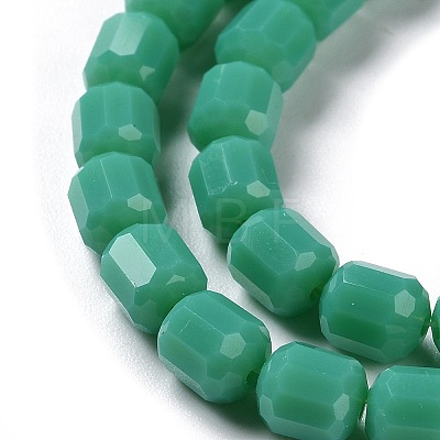 Opaque Glass Beads Strands GLAA-G112-03G-1