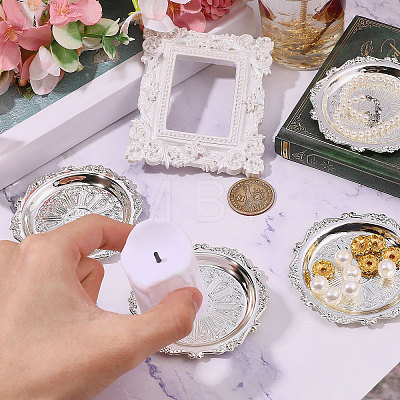 Iron Jewelry Display Plates AJEW-WH0410-259B-02-1