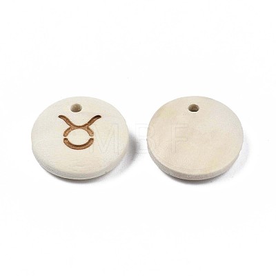 Laser Out Wood Pendants WOOD-S053-51F-1