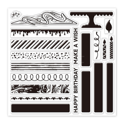 PVC Plastic Stamps DIY-WH0372-0018-1