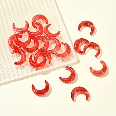 20Pcs Gradient Color Handmade Lampwork Beads LAMP-FS0001-18G-1
