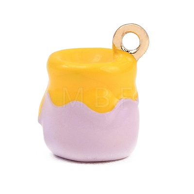 Alloy Enamel Pendants AL-CBA701E-02B-G01-1