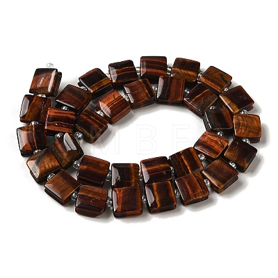 Natural Red Tiger Eye Beads Strands G-L596-A01-A01-1