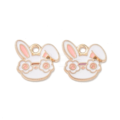 Easter Alloy Enamel Pendants LS-ENAM-I055-01KCG-03-1