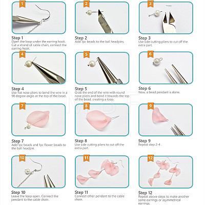 DIY Earring Making DIY-SC0005-16S-1