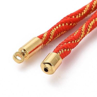 Nylon Cord Silder Bracelets MAK-C003-03G-12-1