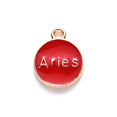 Alloy Enamel Pendants LS-ENAM-S124-01B-07A-1